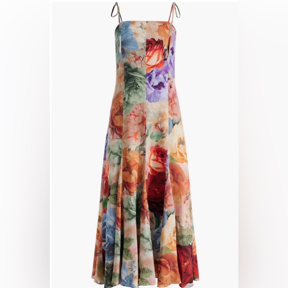 Alice + Olivia Jeanette Floral Dress